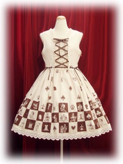 Alice's Chess Print JSK by Baby, the Stars Shine Bright