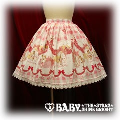 baby アリスのリボン王国柄スカート Alice in Ribbon Kingdom Skirt by Baby, the Stars Shine Bright