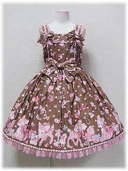Milky-Chan the Fawn Ribbon JSK by Angelic Pretty