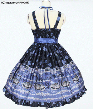 あきしゃーん専用♡Spring Butterflyblack系 Black Swan Ribbon JSK Set by Metamorphose Temps de Fille