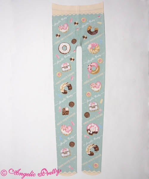 Baked Sweets Parade Tights by Angelic Pretty