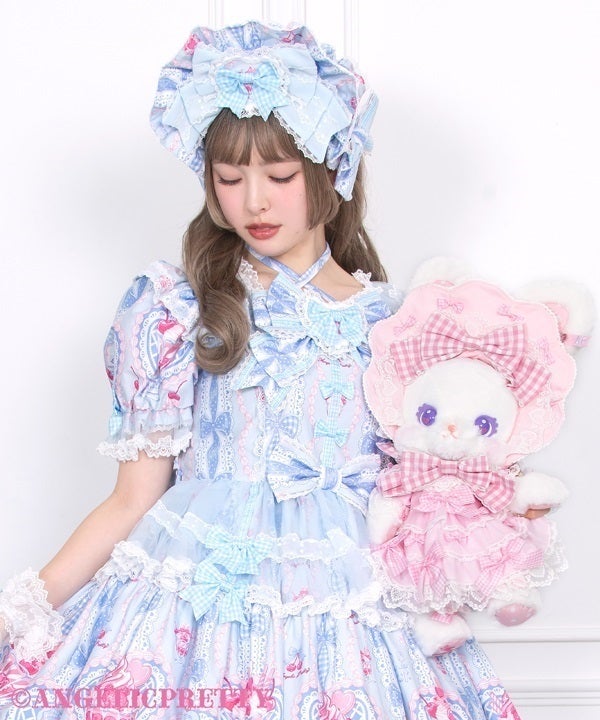 Bunny Ribbon Parfaiteria Lyrical Bunny Backpack by Angelic Pretty