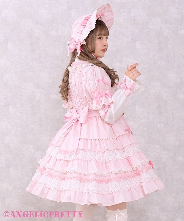 Angelic Pretty Laceホイップ付け袖ワンピース ラベンダー Angelic Pretty Laceホイップ付け袖ワンピース ラベンダー 商品詳細ページ