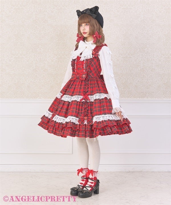 Lovely Tartan Check JSK by Angelic Pretty