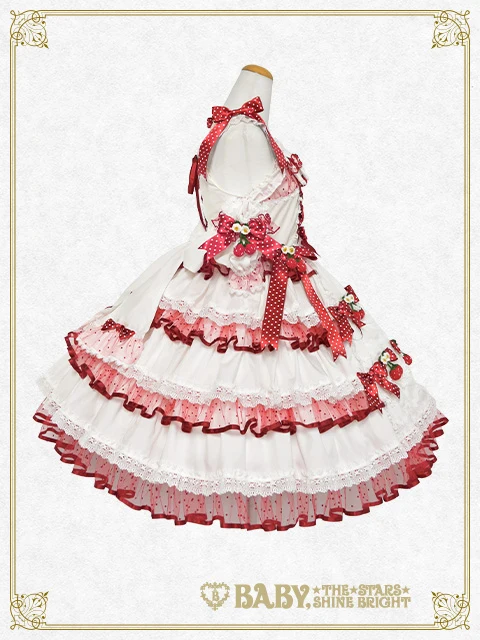 Doki Doki ♡ Heart Fluttering Princess Strawberry JSK by Baby, the