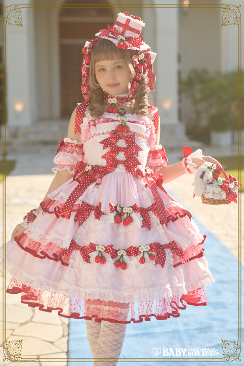 Doki Doki ♡ Heart Fluttering Princess Strawberry JSK by Baby, the