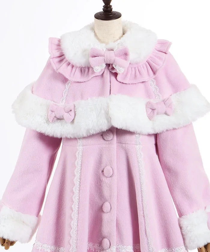 Chalmiere ~ Long Coat With Cape by Axes Femme