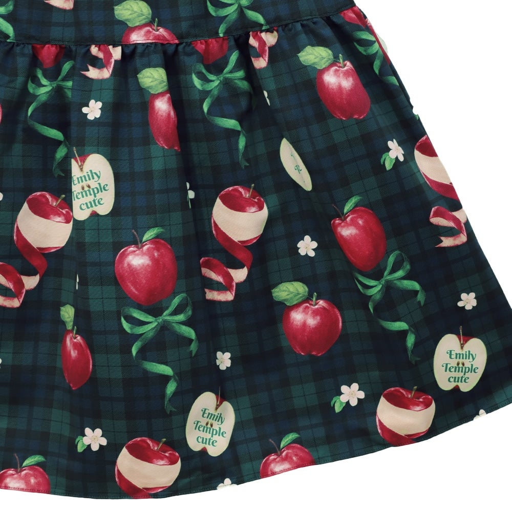 Tartan Ribbon Apple JSK (2026) by Emily Temple Cute