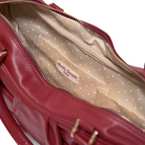 Leather Ribbon Bag by Emily Temple Cute