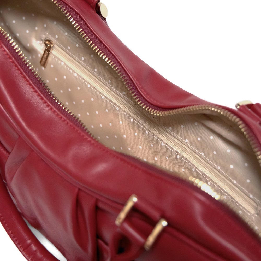 Leather Ribbon Bag by Emily Temple Cute