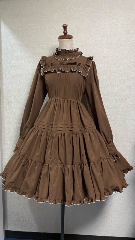 Little Princess Long Sleeve OP (Pico Frill) by Physical Drop