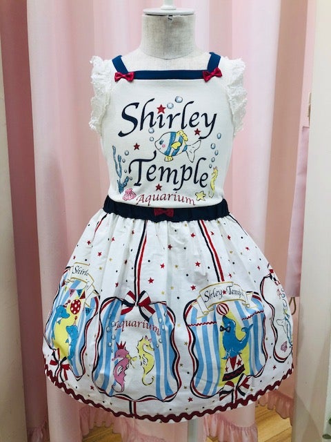 Shirley Temple 水族館柄 セーラーワンピース　アクアリウム 01M262K0TCGC5FSPPZJEWXQC0C.jpg