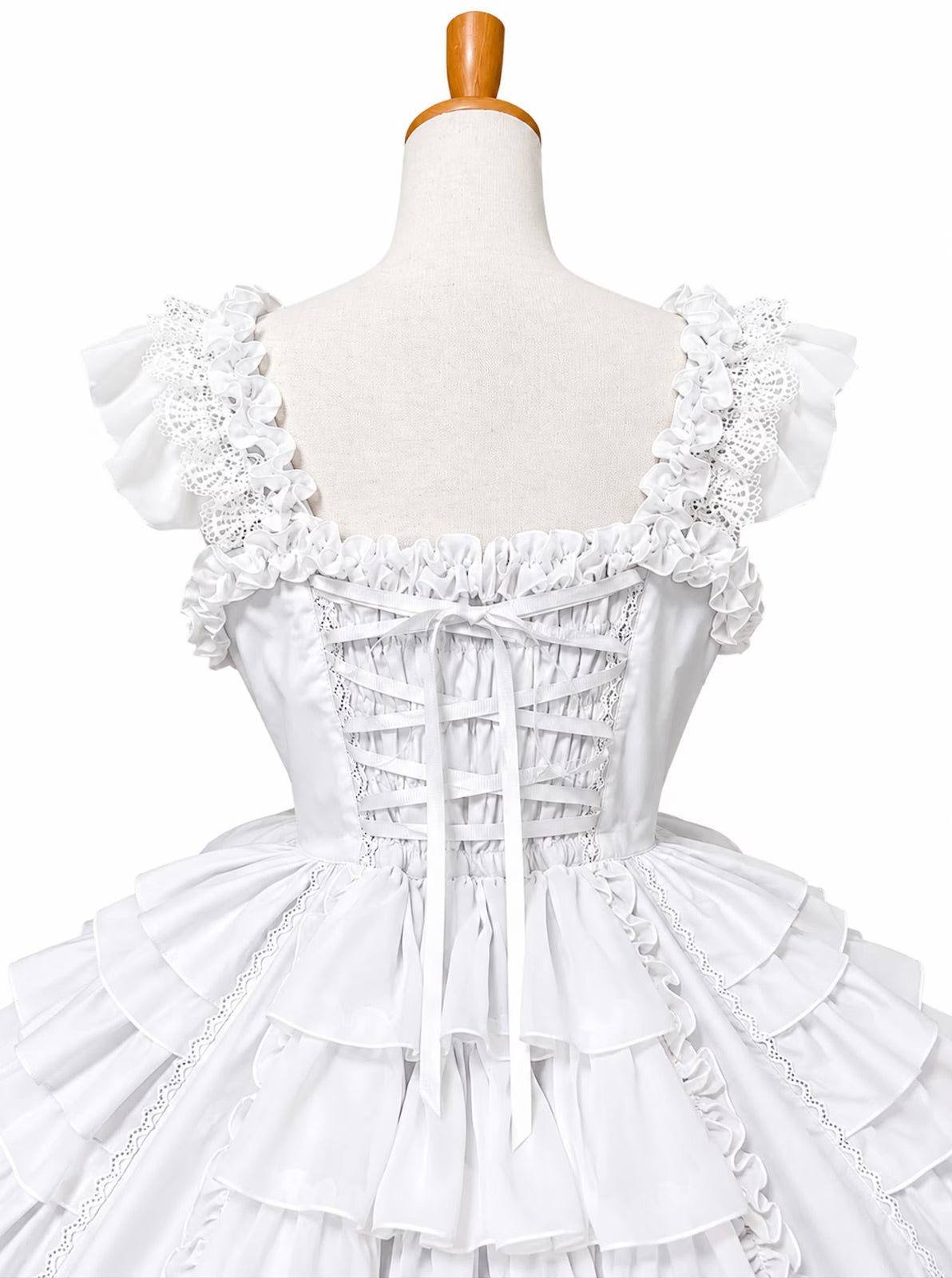 And Romeo ~ White Marble JSK by Indie Brand