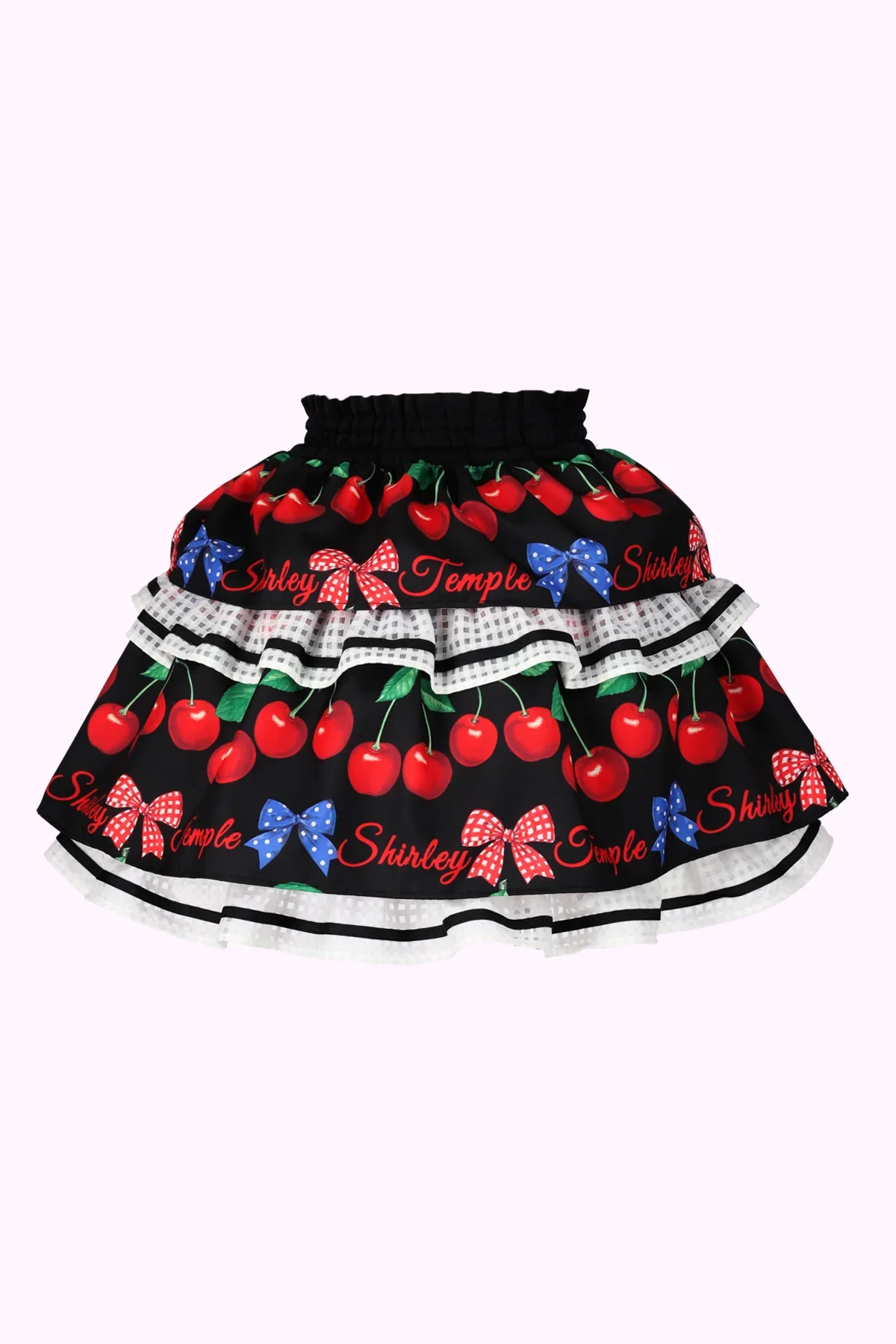 Toddler ~ Cherry Stripe Skirt by Shirley Temple