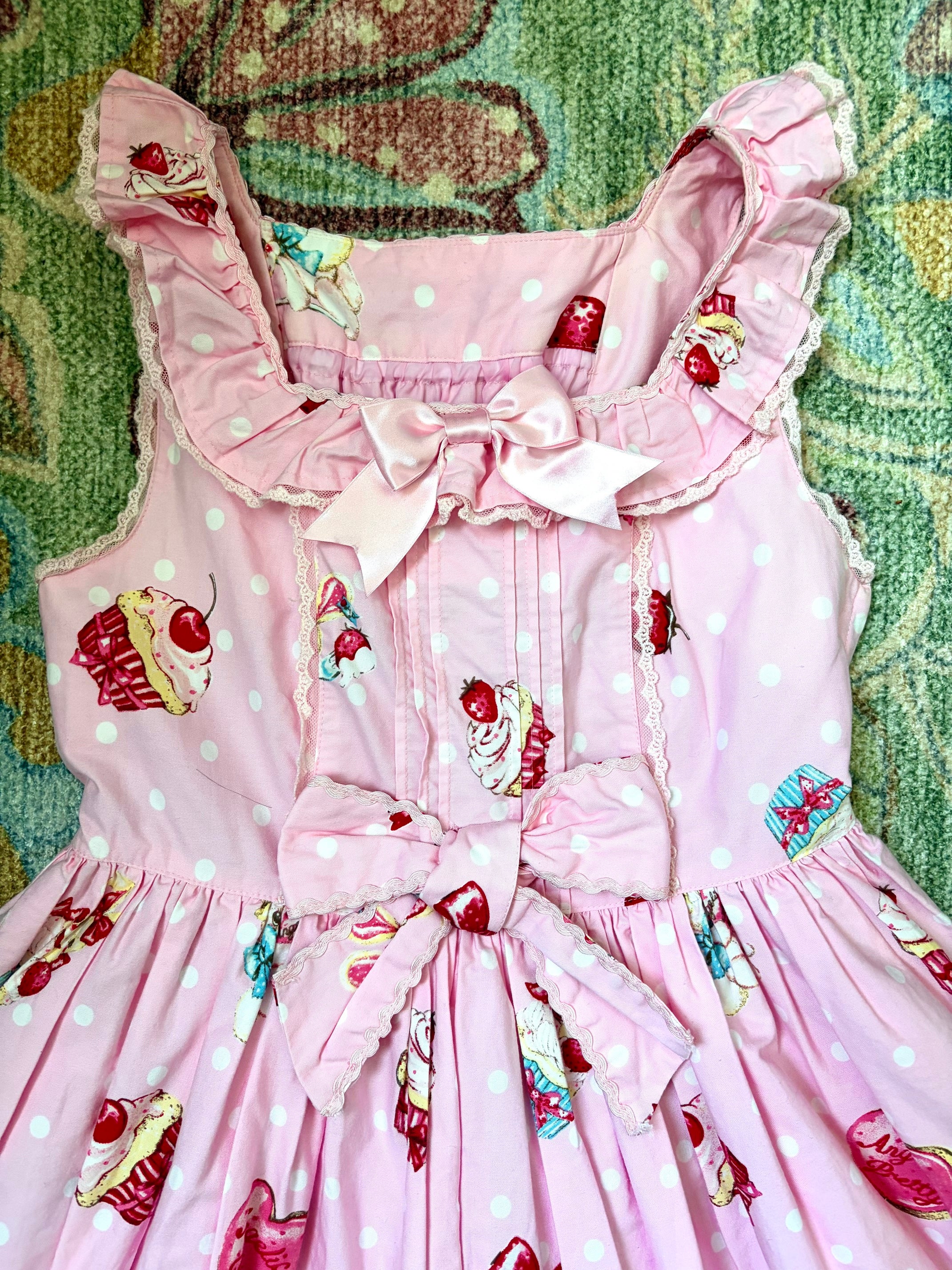 【タグ付き新品未使用】Angelic Pretty初版なかよしバニーオーバーニー Lyrical Party Going Out Set by Angelic Pretty