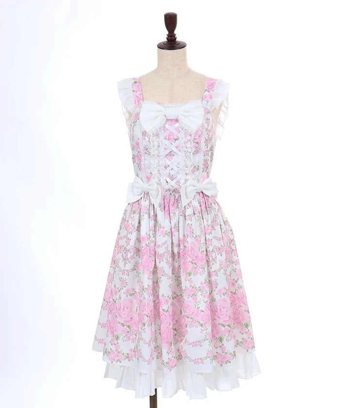 Chalmiere ~ Rose Garland JSK by Axes Femme