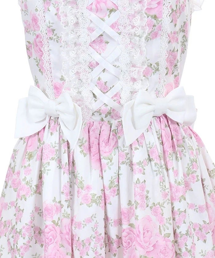 Chalmiere ~ Rose Garland JSK by Axes Femme