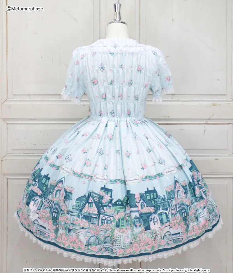 Maison des Roses Short Sleeve OP by Metamorphose Temps de Fille
