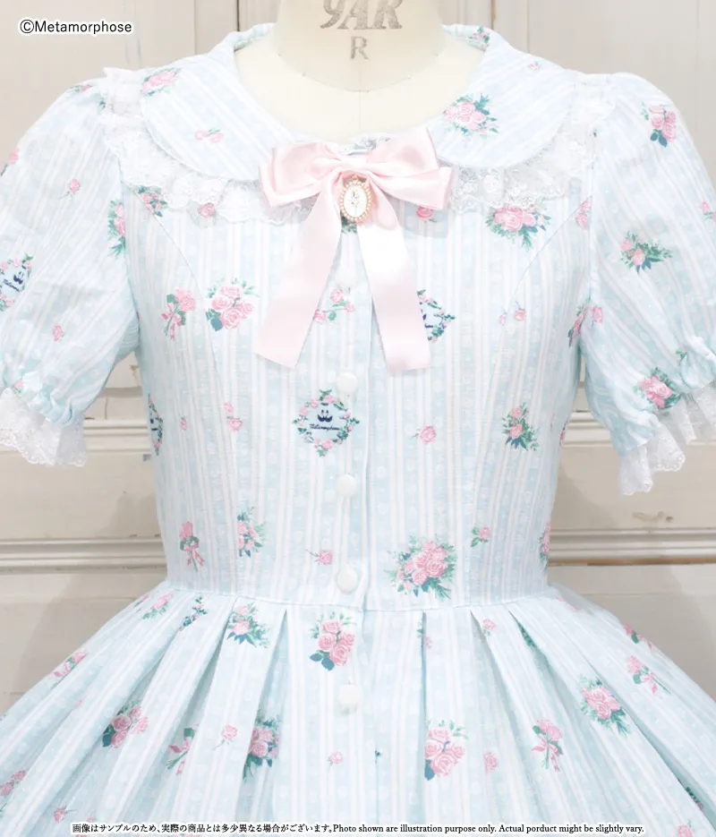 Maison des Roses Short Sleeve OP by Metamorphose Temps de Fille
