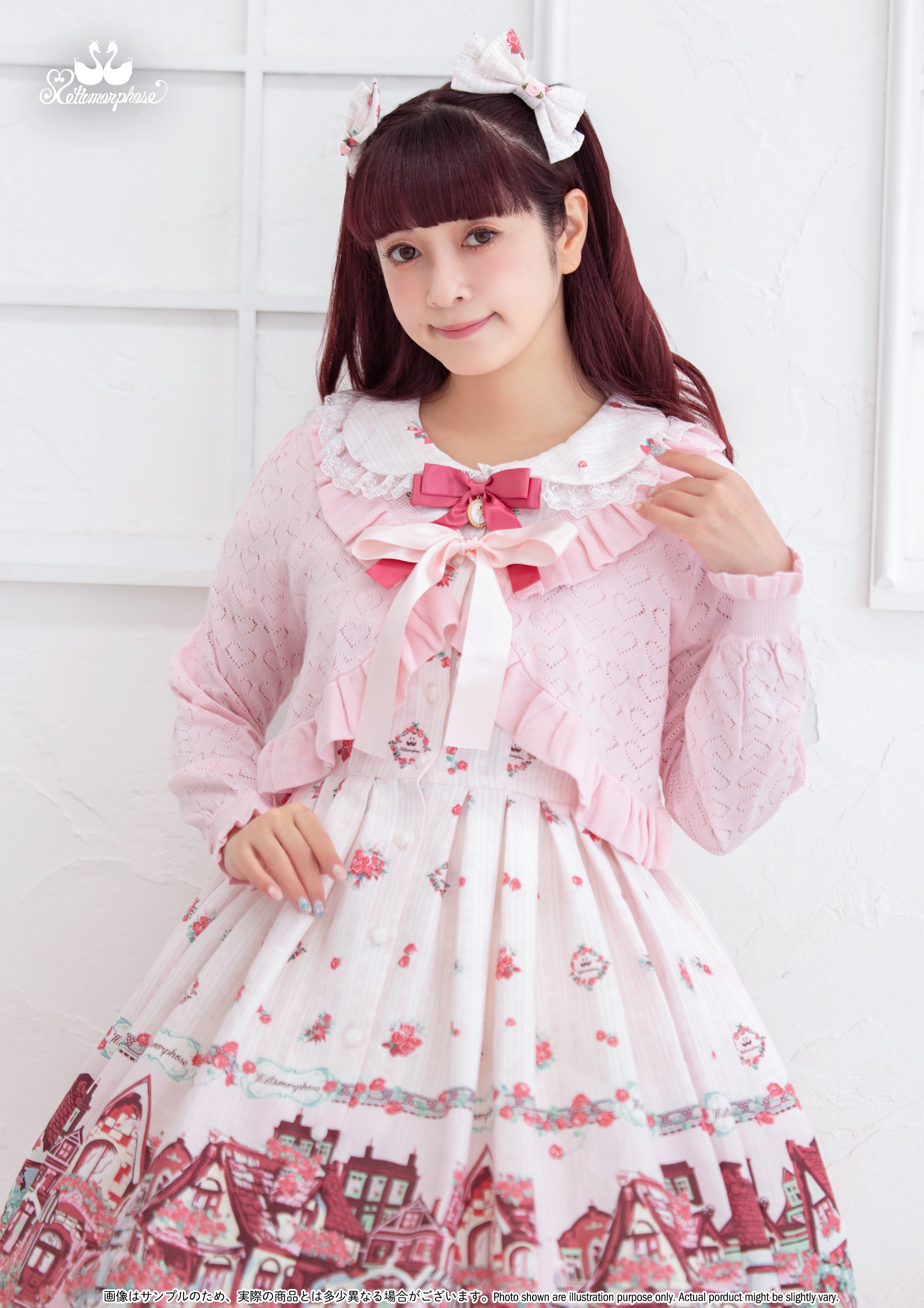 Maison des Roses Short Sleeve OP by Metamorphose Temps de Fille
