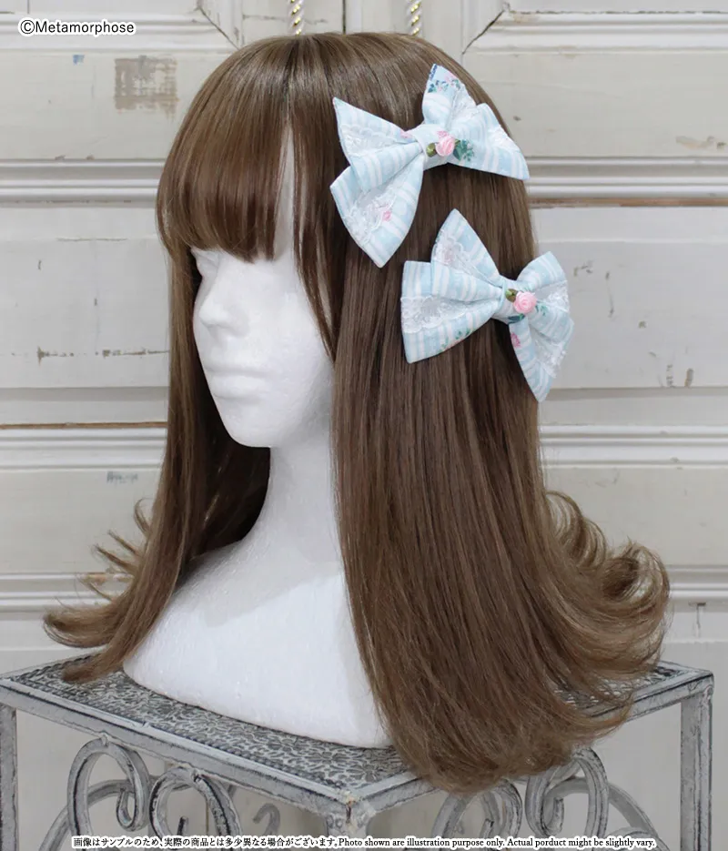 Maison des Roses Ribbon Clips (Set of 2) by Metamorphose Temps de