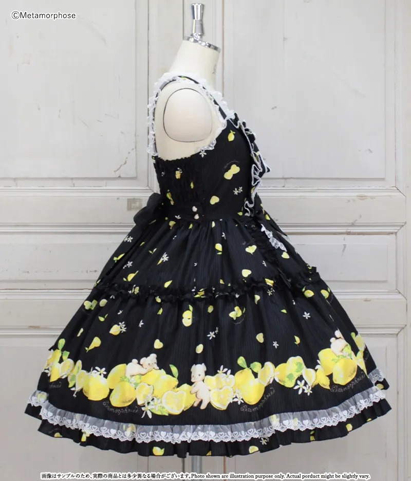 Dreaming Heart Lemon Frill JSK (Plus Size) by Metamorphose Temps