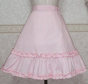 Overlocked Frill Skirt by Heart E