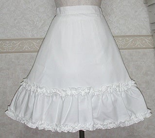 Overlocked Frill Skirt by Heart E