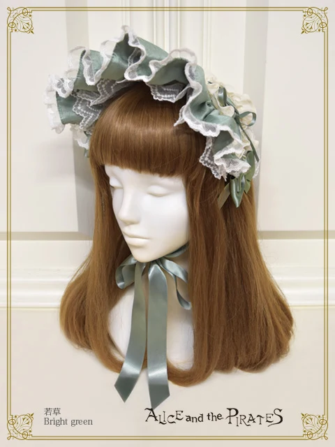 Diana Chiffon Frill Headdress by Alice and the Pirates