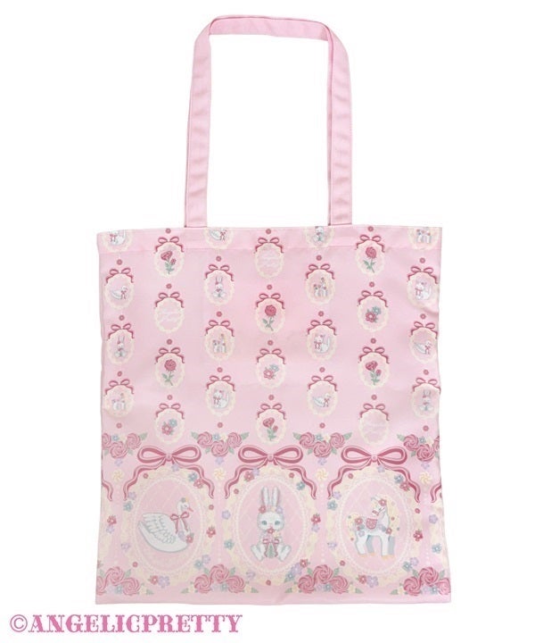Y2K Angelic Pretty ケーキアップリケトート トートバッグ Buttercream Cake Tote Bag by Angelic Pretty