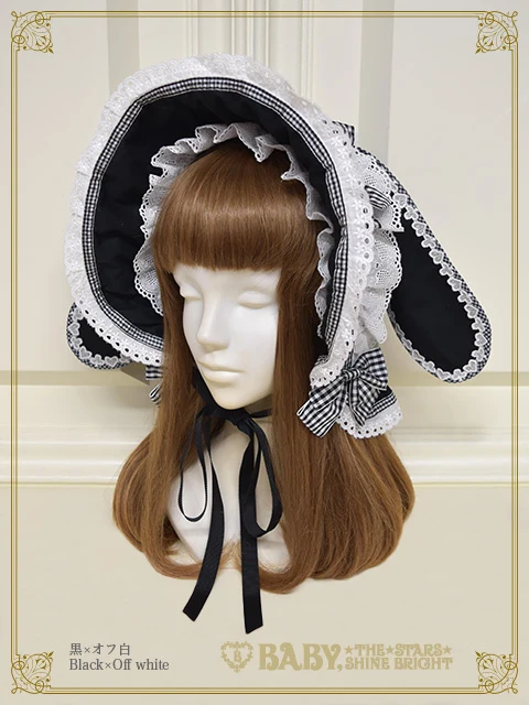 White Rabbit Bunny Ear Bonnet (2026) by Baby, the Stars Shine Bright