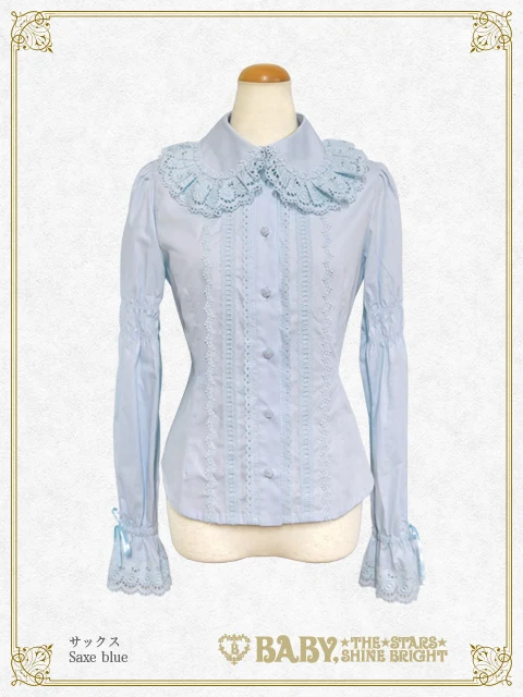 Back Pintuck Blouse (2026) by Baby, the Stars Shine Bright