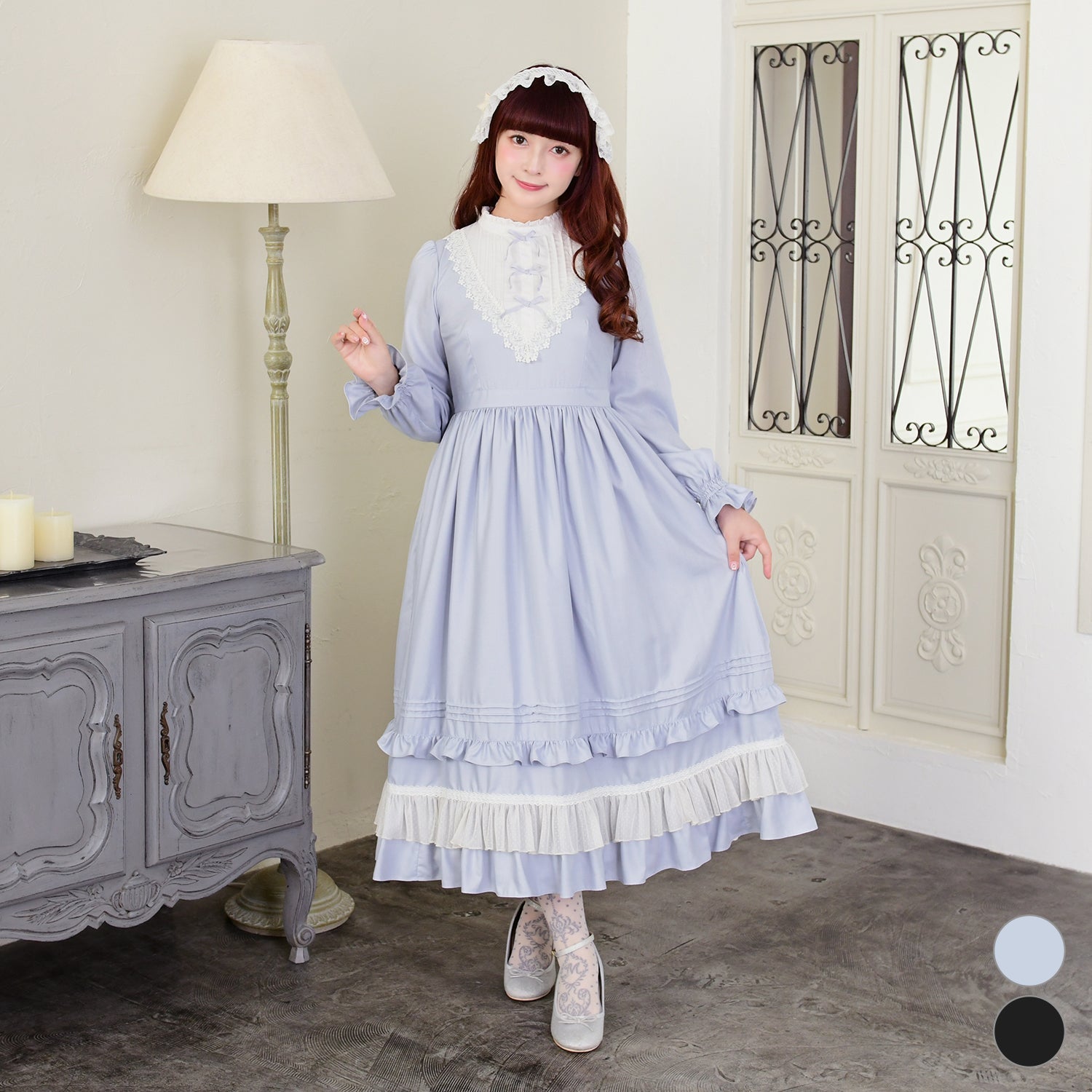 Flower Heart Lace OP by Melody BasKet