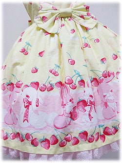 Cherry Berry Bunny Heart JSK by Angelic Pretty