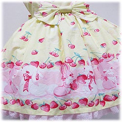 Cherry Berry Bunny Heart JSK by Angelic Pretty