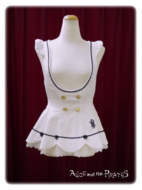 Beckoning Shadow Picture ALICE Bustier Apron [build-to-order item