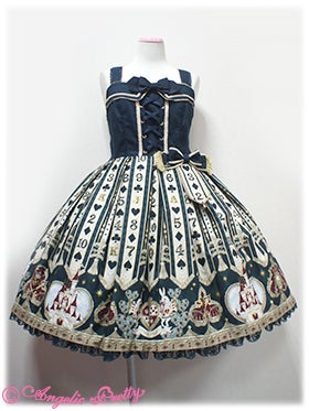Wonder Queen Bustier-Style JSK by Angelic Pretty