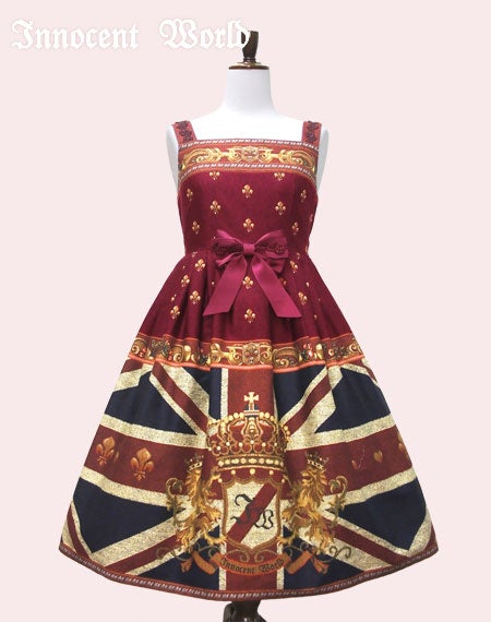 Union Jack High Waist JSK by Innocent World