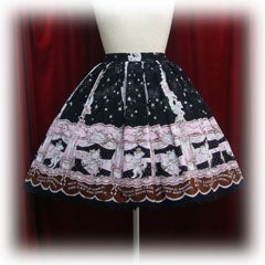 Starry Sky of Mother Goose Print Skirt by Baby, the Stars Shine Bright