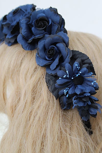 Elegant Rose Garland by Victorian Maiden