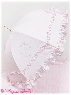Angelic Pretty Fantasicフレームプリントアンブレラ　白 Fantastic Frame Print Umbrella by Angelic Pretty