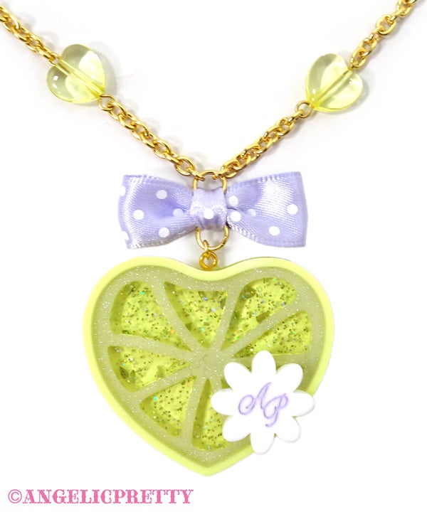 Delicious Lemon Necklace by Angelic Pretty
