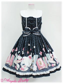 Wonder Story Collared JSK by Angelic Pretty