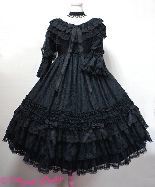 Angelic Pretty viorettaワンピース　ピンク　チョーカーなし Vioretta OP by Angelic Pretty