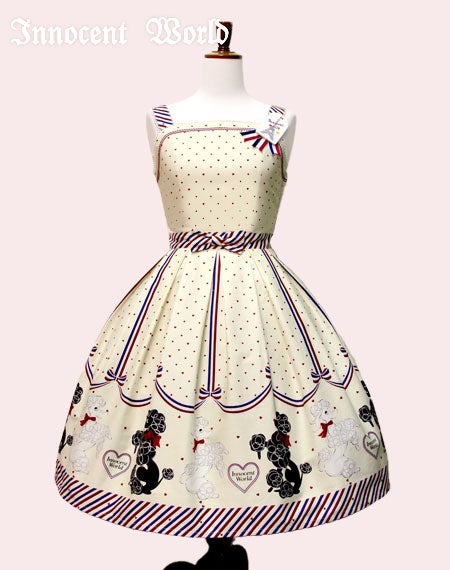 French Poodle Just Waist JSK by Innocent World
