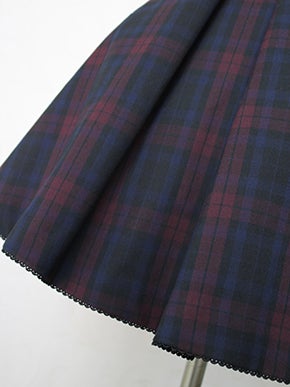 British Check Rose JSK (2016) by Victorian Maiden