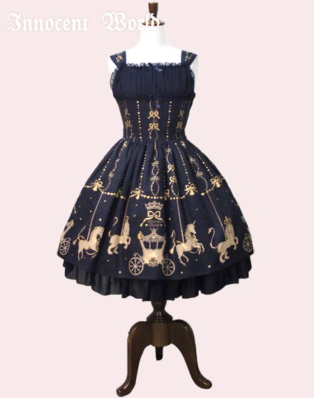Crown Carousel Bustle JSK by Innocent World