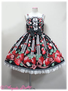 Freshly Picked Strawberries JSK by Angelic Pretty