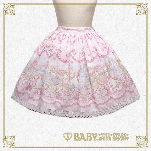 Little  Icing～私の小さなプリンセス～柄スカート Little Royal Icing ~My Little Princess~ Skirt by Baby, the Stars
