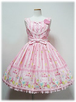 Fruits Parlor Heart JSK by Angelic Pretty